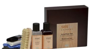 Kompletan sadržaj Silvapur Outdoor seta – ulje, čistilo, četke, flis i rukavice